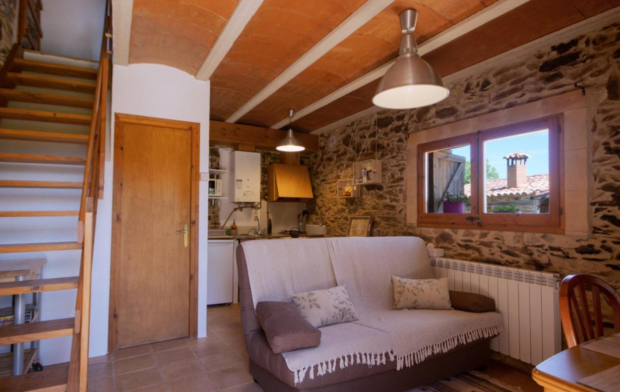 Apartamento Duplex Rural Con Chimenea Y Vistas Panoramicas Desde La Cama Sant Marti Sacalm Ngoại thất bức ảnh
