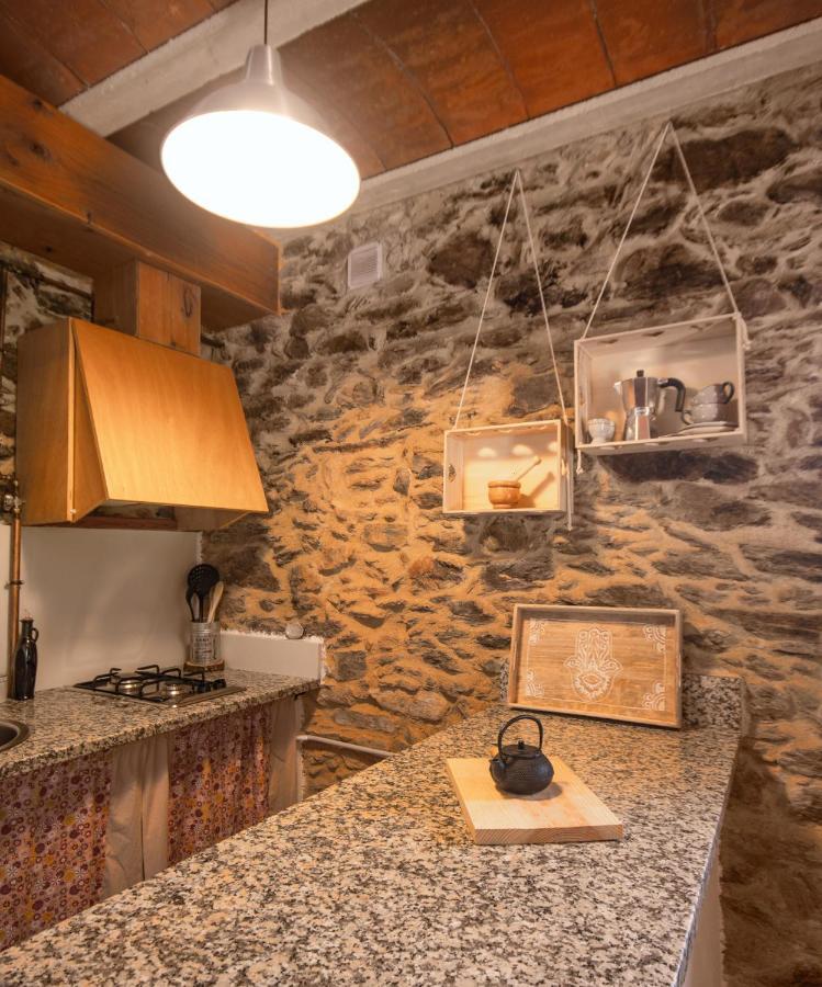 Apartamento Duplex Rural Con Chimenea Y Vistas Panoramicas Desde La Cama Sant Marti Sacalm Ngoại thất bức ảnh